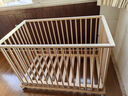 优乐博（ULOP）婴儿床实木移动拼接床多功能宝宝睡床0-3岁6适用新生儿带围栏边床 哄睡神器婴儿用品榉木床带储物画板-5分钟快捷安装 活动晒图联系领取乳胶椰棕床垫 实拍图