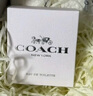 蔻驰（COACH）纽约女士淡香水30ml刘宇同款节日生日礼物礼品送女友香氛大牌香水 实拍图