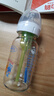 布朗博士防胀气奶瓶套装新生儿专用(0-3月玻璃150ml+3-6月玻璃270ml)萌兔 实拍图