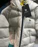 骆驼火山羽绒服男防泼水鸭绒男女加厚户外防寒冬季面包服外套女 浅烟灰 男女同款,7674B 3XL 实拍图