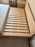 意米之恋橡胶木实木床大板床1.8m*2m床+10cm椰棕床垫包安装 DBA-05 (套装) 实拍图