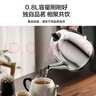 美的（Midea）电热水壶煮茶器304不锈钢烧水壶0.8L开水壶养生专业茶艺壶嘴大功率速沸保温防烫MK-PCE011 实拍图