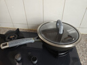 爱仕达（ASD）炒锅不粘锅魔法石无烟炒菜锅钛锅燃气灶电磁炉通用30cm适合3-5人 实拍图