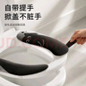 Creative art马桶垫秋冬 马桶圈坐垫冬季加绒马桶贴套坐便垫子加厚粘贴式冬天 实拍图