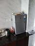 小黄鸭 迷你冰箱小 108L双门冷藏冷冻小型家用宿舍租房电冰箱小巧不占地 一级能效省电节能 68L【一级能效，租房省电款】 银色 实拍图