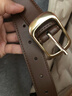 卡帝乐鳄鱼女士皮带韩版装饰休闲牛皮腰带简约百搭针扣裤带礼物送女友 实拍图