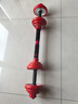 朗威电镀哑铃男杠铃可调节哑铃组合套装20公斤纯铁亚玲健身器材可拆卸 总重20公斤/红套 升级全钢对接杆 10KG 起/标配 实拍图