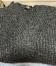 优衣库女装V领针织衫/毛衣毛衫479231 32 深米色 M /160/84A 实拍图