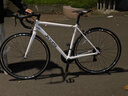 喜德盛公路自行车RC200入门休闲14速变速铝合金车架公路车 2025款RC200 白/灰 700C*510（建议身高175-185） 实拍图