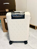 米家小米行李箱20英寸拉杆箱可登机旅行箱万向轮男女小型密码箱子白色 实拍图