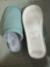 回力日系柔软情侣棉拖秋冬家居室内保暖棉鞋女款HL0006绿色40-41码 实拍图