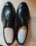 百丽通勤商务皮鞋男秋冬新商场款牛皮正装鞋婚鞋CF01DCM9 经典黑 42 (260mm) 实拍图