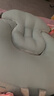 十月结晶婴儿斜坡枕棉面防吐奶呛奶躺靠睡觉哺乳练抬头可机洗0-1岁 山岚绿 实拍图