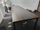 YOE.FTY会议桌长方形大型会议长桌培训桌长条办公桌工作台小型会议室桌椅 4.0*1.4米会议桌 实拍图