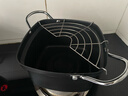 炊大皇油炸锅+沥油架 20cm日式天妇罗 不粘锅平底锅铁锅 奶锅小汤锅 实拍图