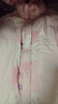 鸭鸭儿童羽绒服中长款过膝加厚时尚新款可爱女童冬季小童装外套GM 实拍图