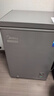 美的（Midea）100L单温家用冰柜减霜冷藏冷冻柜两用小冰柜一级能效节能冷柜小型冰箱BD/BC-100KMF(E)国家补贴 实拍图