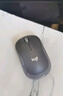 罗技（Logitech）M185鼠标 无线鼠标 办公鼠标 对称鼠标 黑色灰边 带无线2.4G接收器 实拍图
