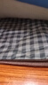 红蜻蜓天然藤席凉席双面可用单人90x190床垫遮盖物冰丝席学生宿舍床褥子 玉米粒-灰小格【冬夏双面两用】 150cm*200cm 【双人床 A类母婴】 实拍图