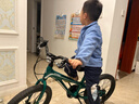 优贝（RoyalBaby）儿童自行车5-9岁男女镁合金单车学生通勤月亮系列 宇航员18寸绿色 实拍图