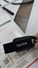 闪迪（SanDisk）128GB USB3.2 U盘 CZ550黑色 读速100MB/s 安全加密 数据恢复 学习办公电脑车载 高速大容量优盘 实拍图