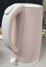 美的（Midea）电热水壶电水壶烧水壶双层防烫 0涂层 食品级304不锈钢1500W快速沸腾1.7L大容量 HJ1705 实拍图