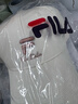 FILA FUSION斐乐潮牌棒球帽中性休闲鸭舌帽网球运动遮阳帽 乳糖色-BG XS 实拍图