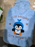 小魔热水袋注水暖肚子暖水袋暖手宝女学生敷肚子柔软仿兔绒热敷2000ml 实拍图
