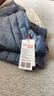 鸭鸭（YAYA）2025秋冬新款轻薄羽绒服男士内胆短款休闲百搭鸭绒保暖外套K 雾霾蓝色 L 实拍图