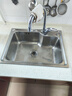 华帝（VATTI）304不锈钢水槽单槽拉丝不锈钢洗菜盆 厨房水槽洗碗盆-以旧换新 实拍图