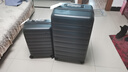 90分行李箱28英寸莱茵河Pro 拉杆箱大容量旅行箱静音轮密码箱暗夜黑 实拍图