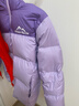 雪中飞【双面穿】儿童羽绒服冬季轻薄男女童面包服羽绒服蝶恋紫150cm 实拍图