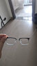 依视路（ESSILOR） 钻晶系列防蓝光耐磨高清镜片近视光学定制眼镜男女商务时尚镜框 【新品】金属-眉框-2070SV-银色 镜框+A4 1.56依视路非球面现片 实拍图