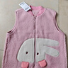 迷你巴拉（minibala）【绒绒衣】冬新款男女童双面暖马甲可爱保暖毛绒背心 粉红60033 100 实拍图