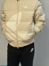 adidas轻薄拒水保暖秋冬通勤穿搭鸭绒羽绒服男女阿迪达斯三叶草   岩层沙暴土(推荐男生选大一码)   M 实拍图