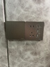 正泰正泰开关插座6C五孔插座带USB+Type-C接口30w快充灰色NEW6-C13295 实拍图