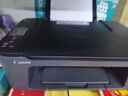 佳能（Canon）TS3480彩色喷墨无线家用办公学生A4打印机复印扫描一体机家庭小型照片手机直接打 TS3480【黑色】手机电脑无线连接+打印复印扫描 套餐四：黑彩连喷加墨+5黑3彩共8瓶墨水 实拍图