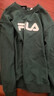 FILA 斐乐官方情侣款套头卫衣25秋冬季新款休闲宽松长袖加绒保暖上衣 【常规款】旷野绿-GN L 175/96A/L 实拍图