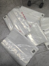 网诺自封袋透明加厚密封袋食品级PE封口袋分装样品大号塑料袋防水包装袋子白边10号特厚100只【24*35】12丝 实拍图