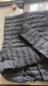 鸭鸭（YAYA）佟丽娅同款轻薄羽绒服女新款冬季短款圆领内胆修身时尚薄外套男 灰色【男款无领YE3C700311Y】 M 【建议90-100斤】 实拍图
