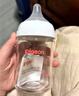 贝亲（Pigeon）玻璃奶瓶宽口径防胀气160ml S号奶嘴 1月+ AA186  实拍图