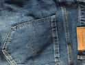 HLA海澜之家牛仔裤男三国演义直筒裤五袋款大码裤子男 实拍图