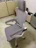 朗域轩品人体工学电竞椅人工力学座椅久坐护腰宿舍游戏电脑椅子可躺写字椅 【3级气杆】可后躺+乳胶-白灰 120-155度(含) 联动扶手 四向腰托 实拍图