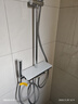 九牧（JOMOO）花洒淋浴套装琴键按摩喷枪除垢顶喷水愈精灵淋浴器36668-882/1B-1 实拍图