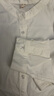 暖乔（Nuanqiao）全棉衬衫女长袖纯棉春秋立领风文艺百搭宽松打底衬衣女通勤上衣 白色 M（105-120斤） 实拍图