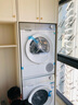 西门子（SIEMENS）小晶钻智净版Pro 洗烘套装 10kg滚筒全自动洗衣机+10kg变频热泵烘干机  WG52H1U00W+WQ53H2001W  实拍图