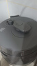 美的（Midea）【国家补贴】0涂层精钢厚釜电压力锅5L双胆全自动智能预约家用煲汤煮饭电饭煲C5856G高压锅4-6人 实拍图
