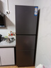 统帅（Leader）海尔冰箱出品悦享系列251L三门小冰箱抗菌净味一级能效风冷不占地LC3-258WS9国家补贴20% 实拍图