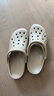 CROCS卡骆驰洞洞鞋贝雅男鞋女鞋轻便耐磨一脚蹬拖鞋休闲鞋|10126 卵石色-2V3 44 (280mm) 实拍图