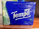 得宝（TEMPO）一博同款 手帕纸 苹果木味4层7张*36包 湿水不破 纸巾小包 面巾纸 实拍图